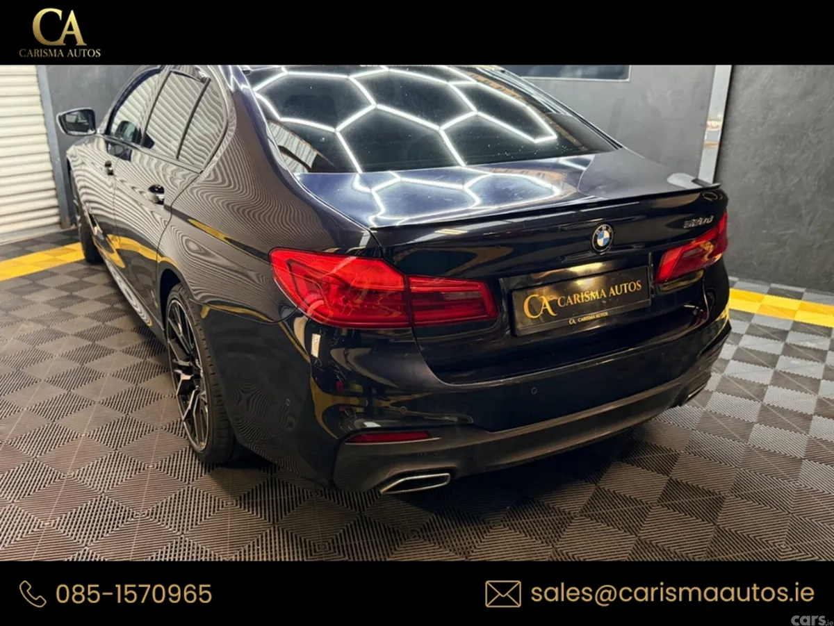 BMW 5-Series Saloon, Diesel, 2018, Black