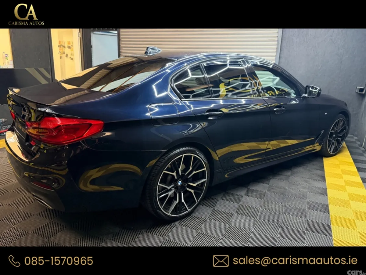 BMW 5-Series Saloon, Diesel, 2018, Black