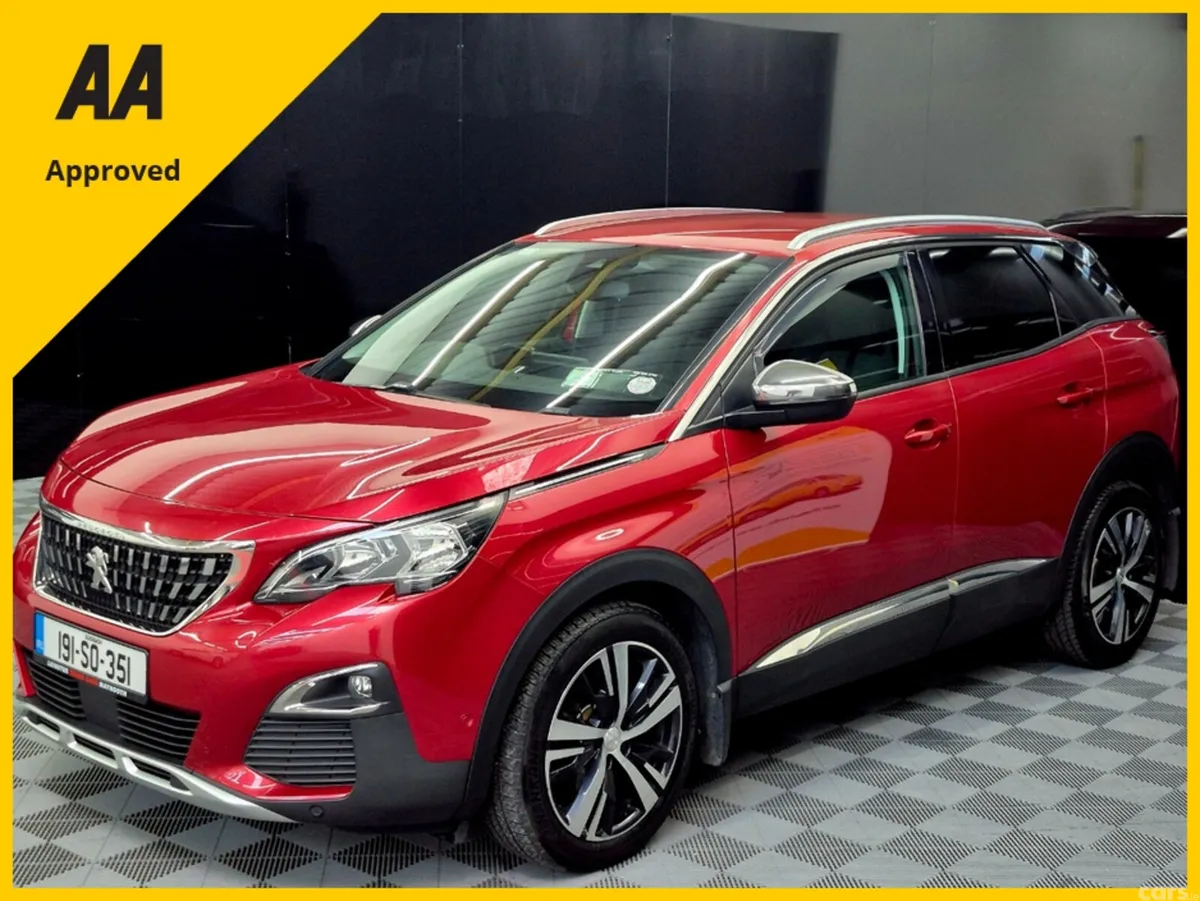 Peugeot 3008 MPV, Diesel, 2019, Red