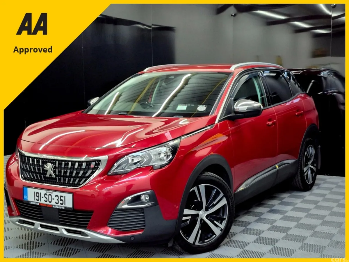 Peugeot 3008 MPV, Diesel, 2019, Red