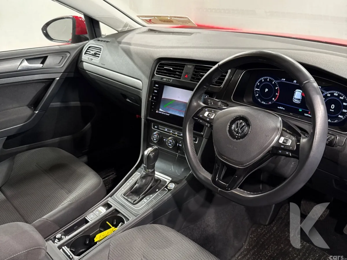 Volkswagen Golf Hatchback, Petrol, 2019, Red
