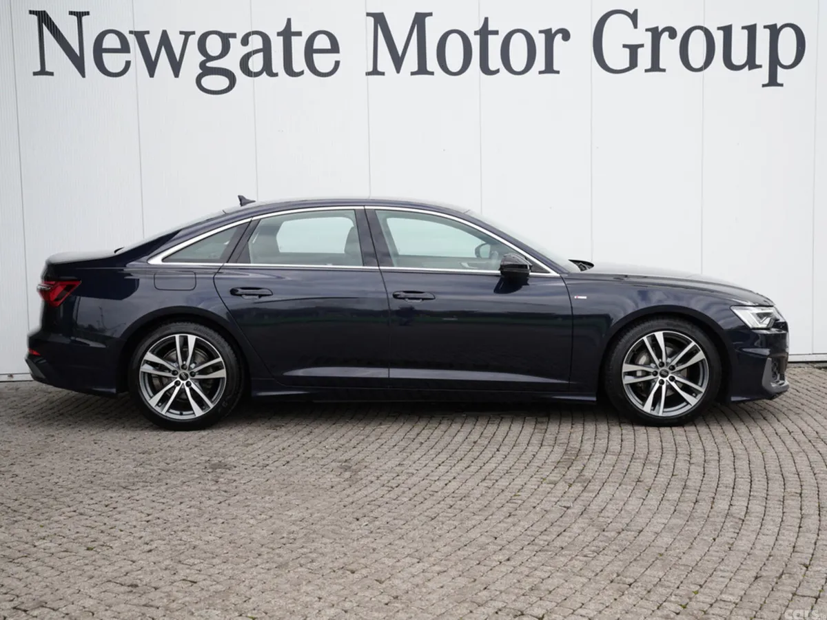 Audi A6 Saloon, Diesel Hybrid, 2024, Blue