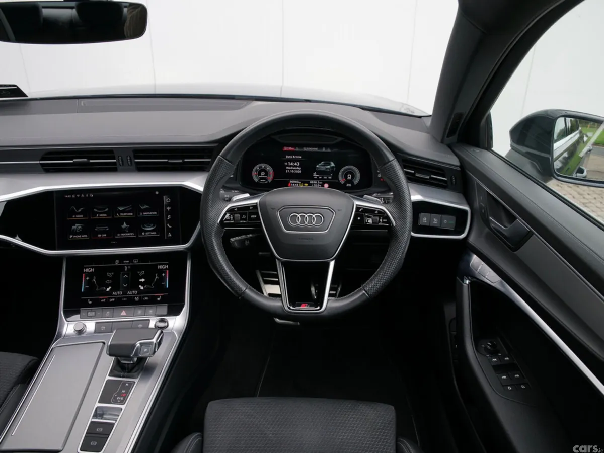 Audi A6 Saloon, Diesel Hybrid, 2024, Blue
