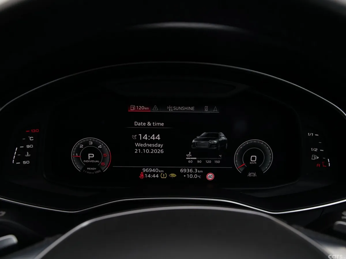 Audi A6 Saloon, Diesel Hybrid, 2024, Blue