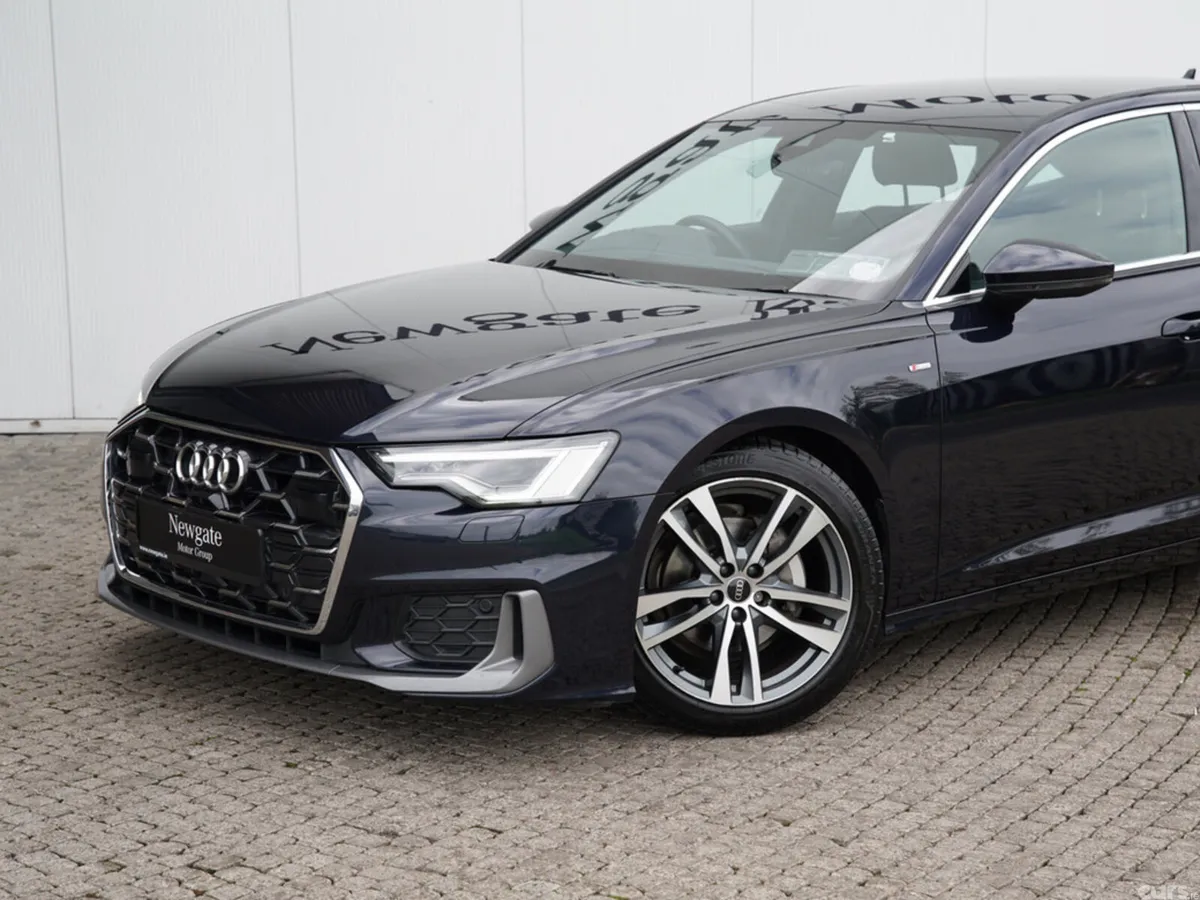 Audi A6 Saloon, Diesel Hybrid, 2024, Blue