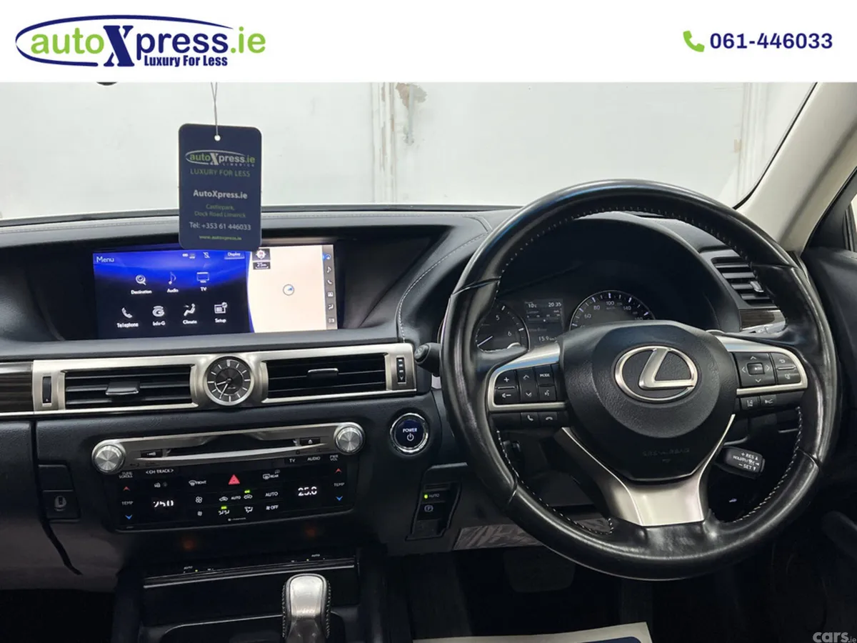Lexus GS Saloon, Petrol Hybrid, 2020, White