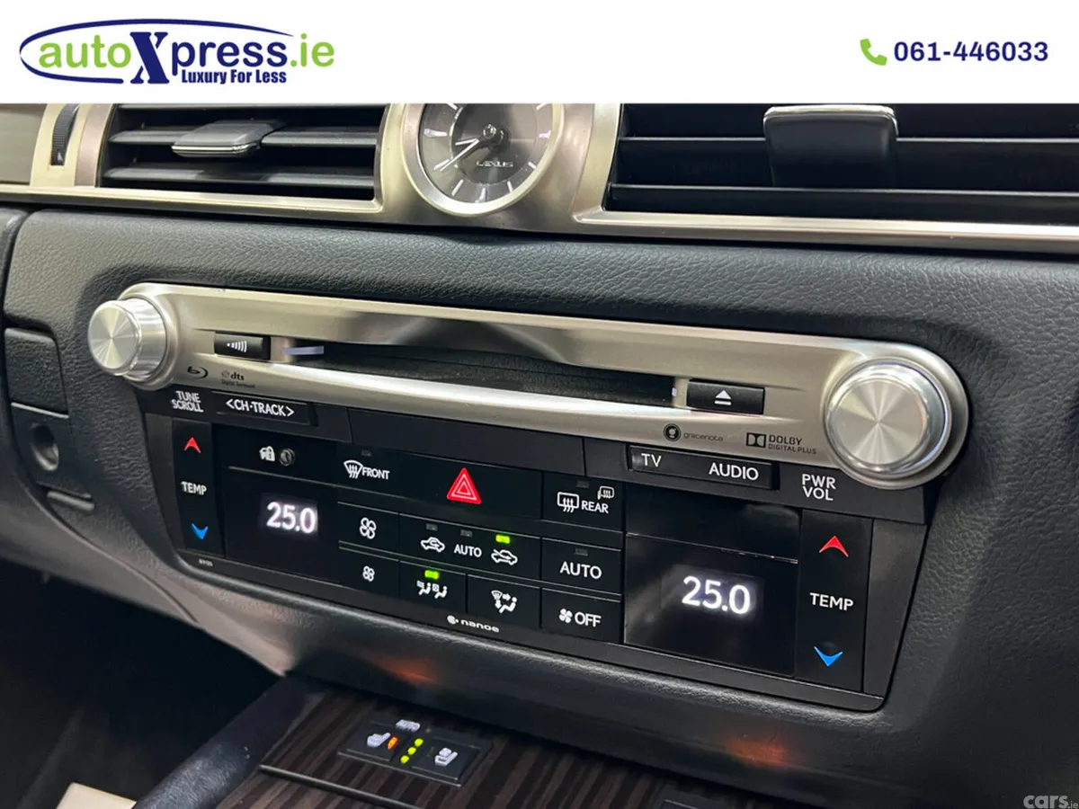 Lexus GS Saloon, Petrol Hybrid, 2020, White