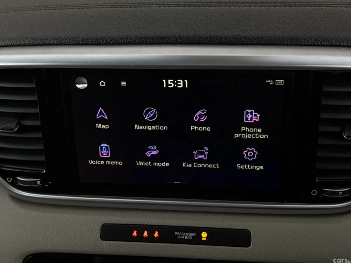 Kia Sportage SUV, Diesel Hybrid, 2021, Red