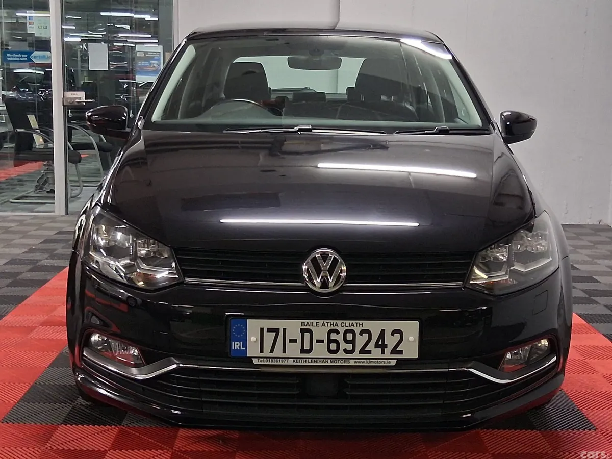 Volkswagen Polo Hatchback, Petrol, 2017, Black