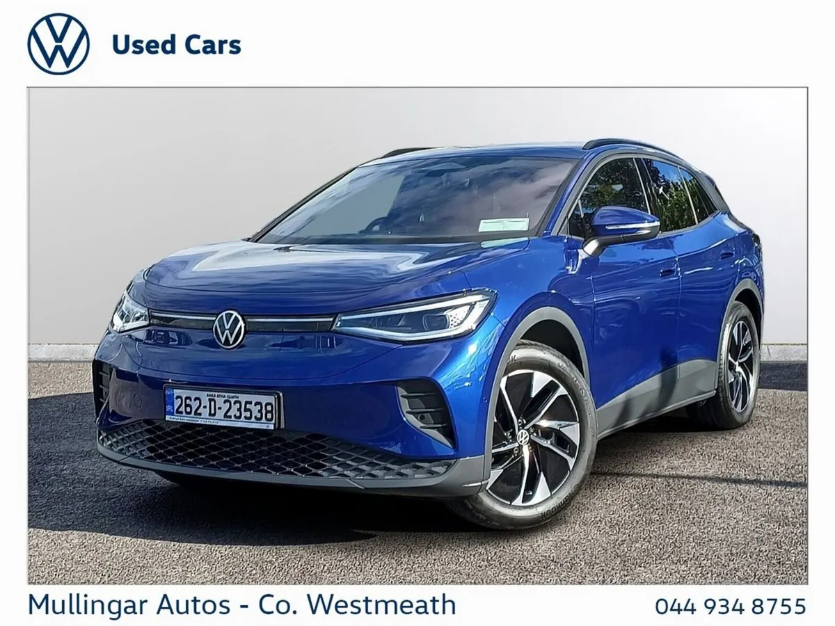 Volkswagen ID.4 SUV, Electric, 2026, Blue
