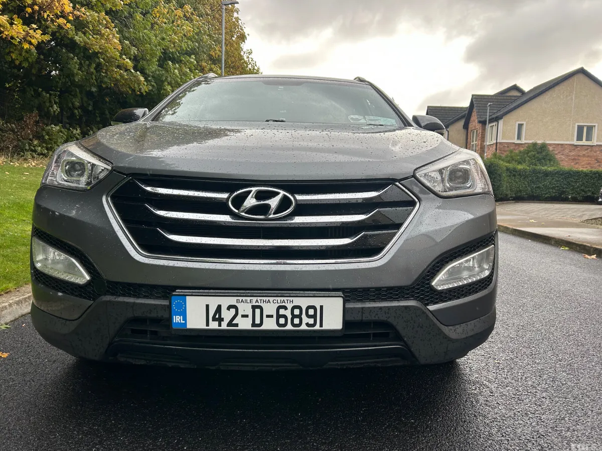 Hyundai Santa Fe SUV, Diesel, 2014, Silver