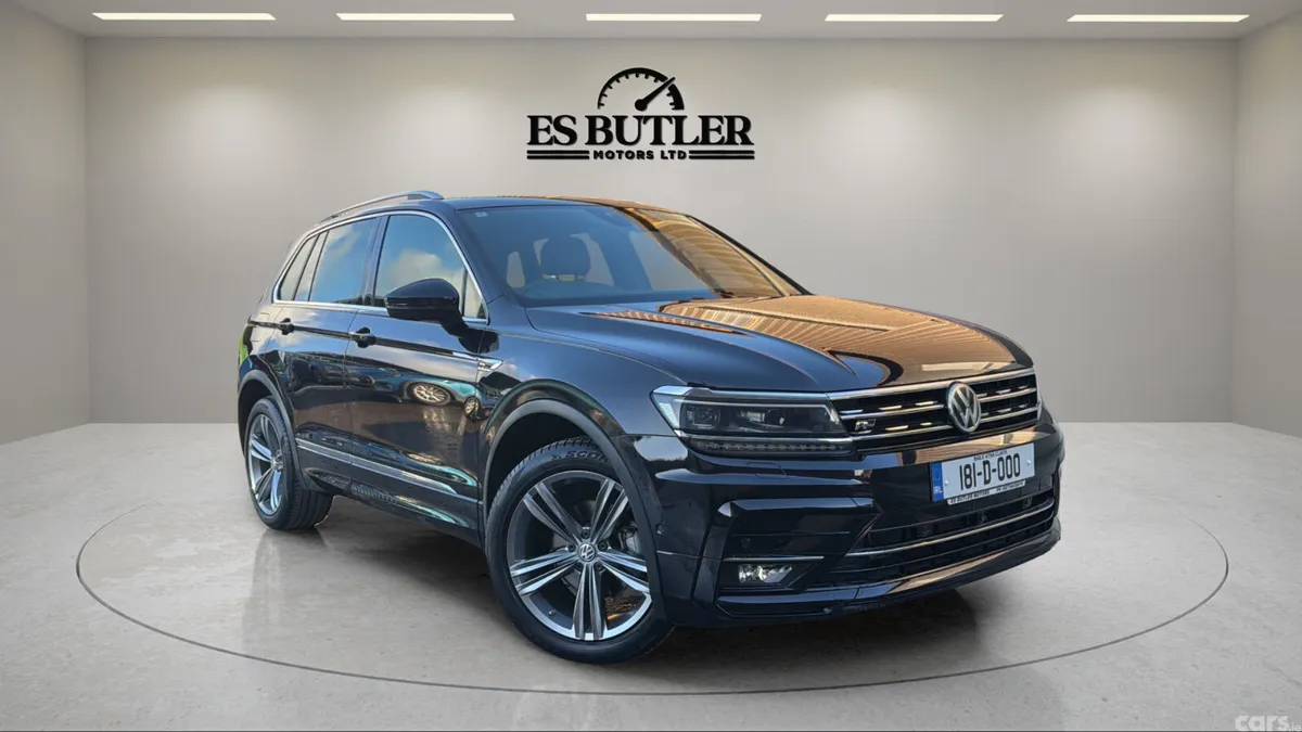 Volkswagen Tiguan SUV, Diesel, 2018, Black