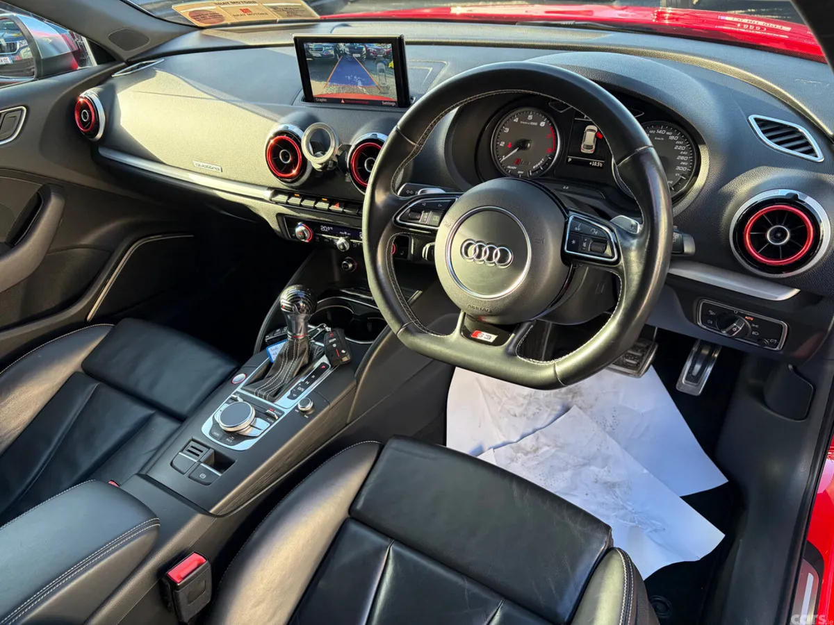 Audi S3 Hatchback, Petrol, 2017, Red