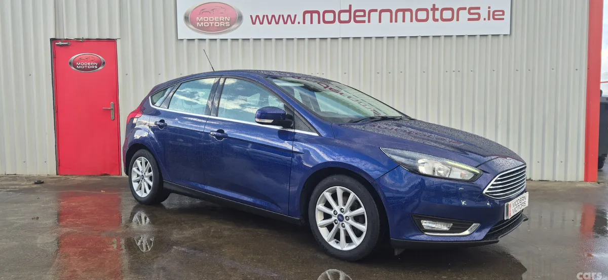 Ford Focus Hatchback, Diesel, 2017, Blue