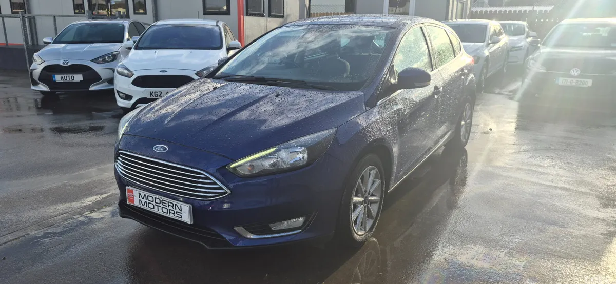 Ford Focus Hatchback, Diesel, 2017, Blue