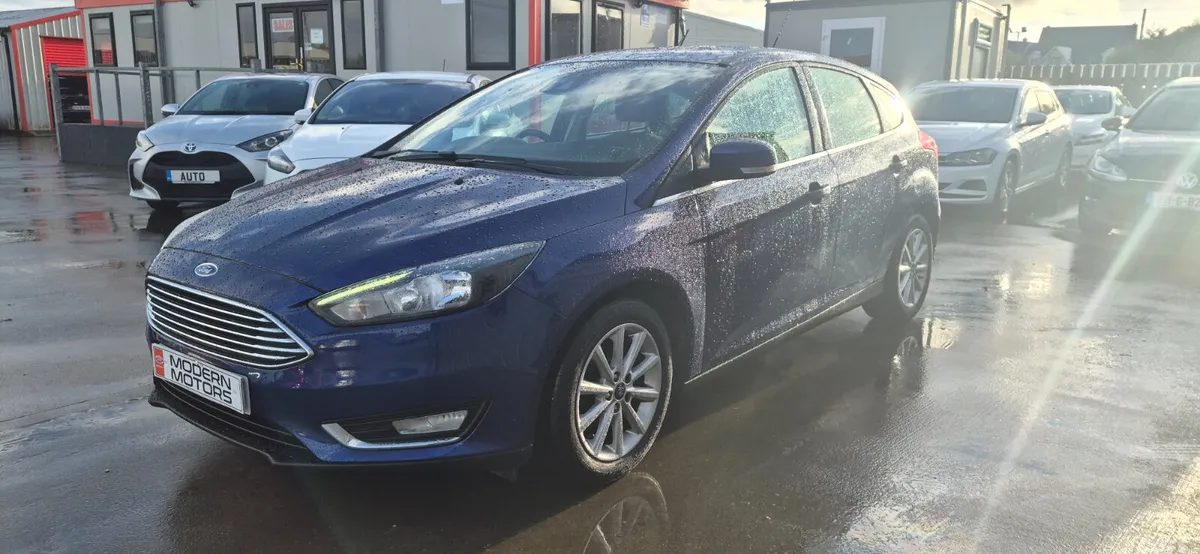 Ford Focus Hatchback, Diesel, 2017, Blue
