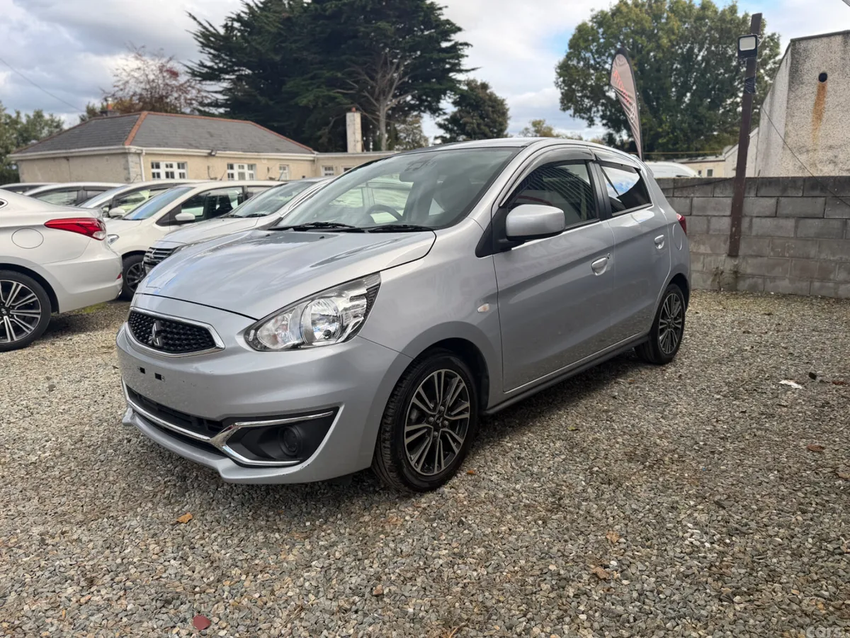 Mitsubishi Mirage Hatchback, Petrol, 2017, Silver