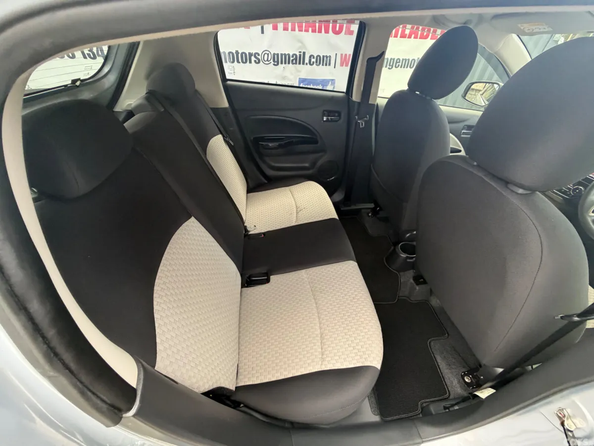 Mitsubishi Mirage Hatchback, Petrol, 2017, Silver