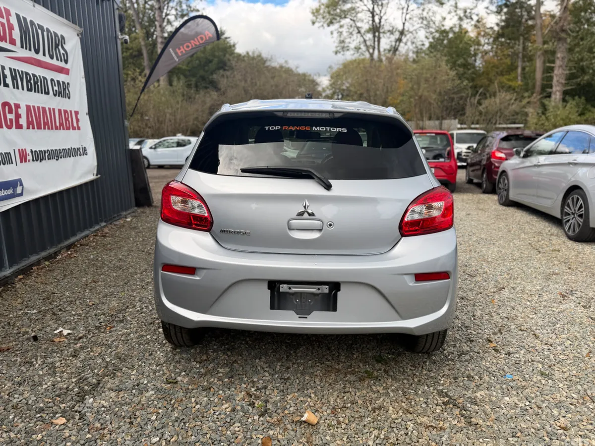 Mitsubishi Mirage Hatchback, Petrol, 2017, Silver