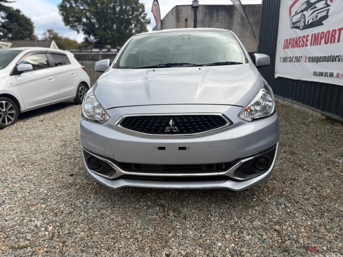 Mitsubishi Mirage Hatchback, Petrol, 2017, Silver