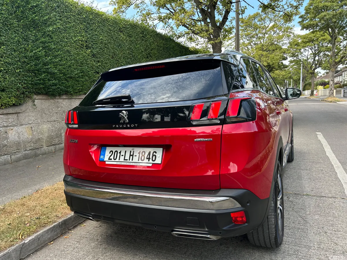 Peugeot 3008 Hatchback, Petrol, 2020, Red