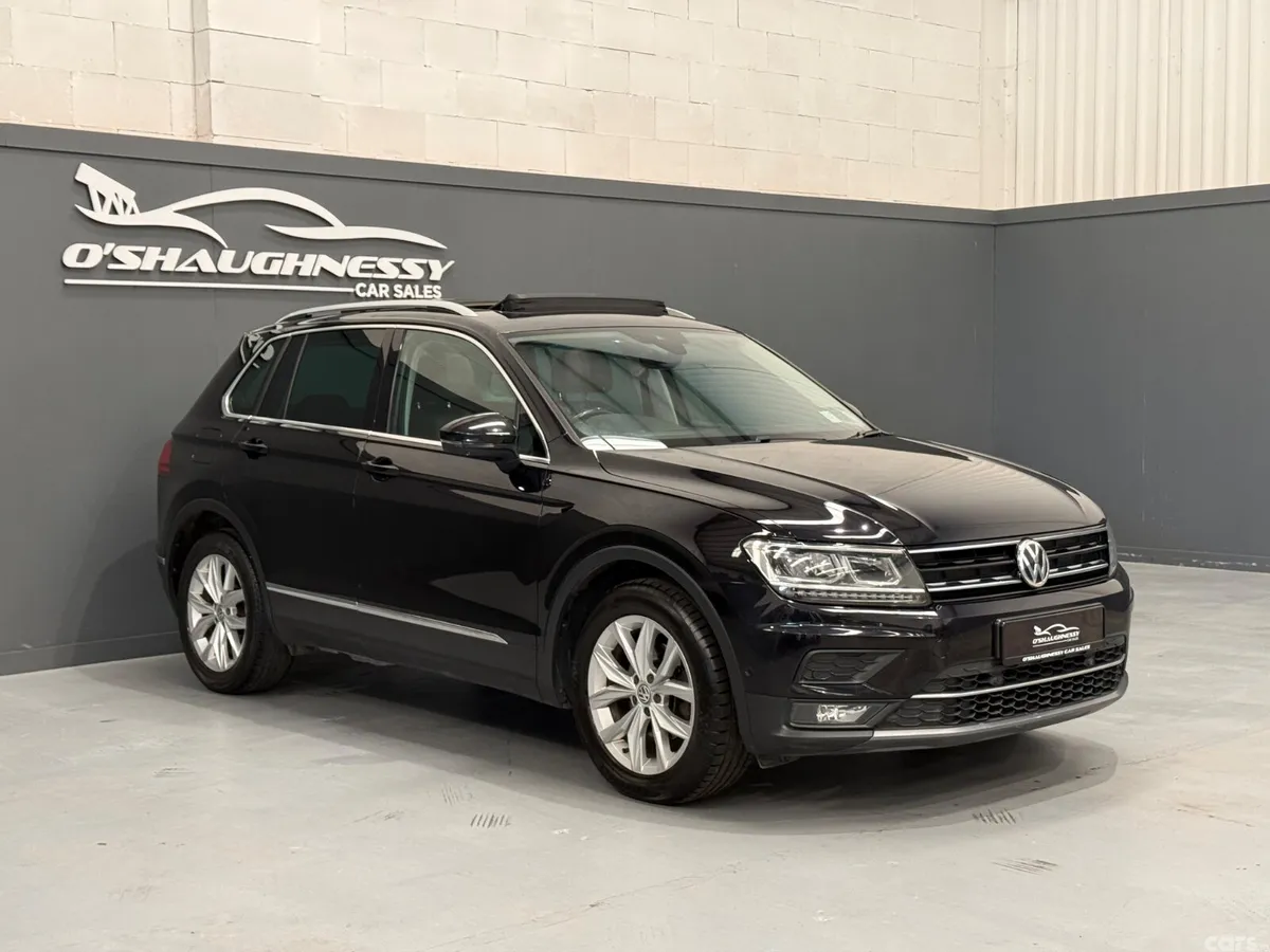 Volkswagen Tiguan SUV, Diesel, 2019, Black