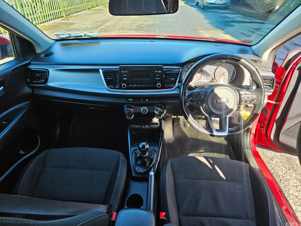 Kia Rio Hatchback, Petrol, 2017, Red