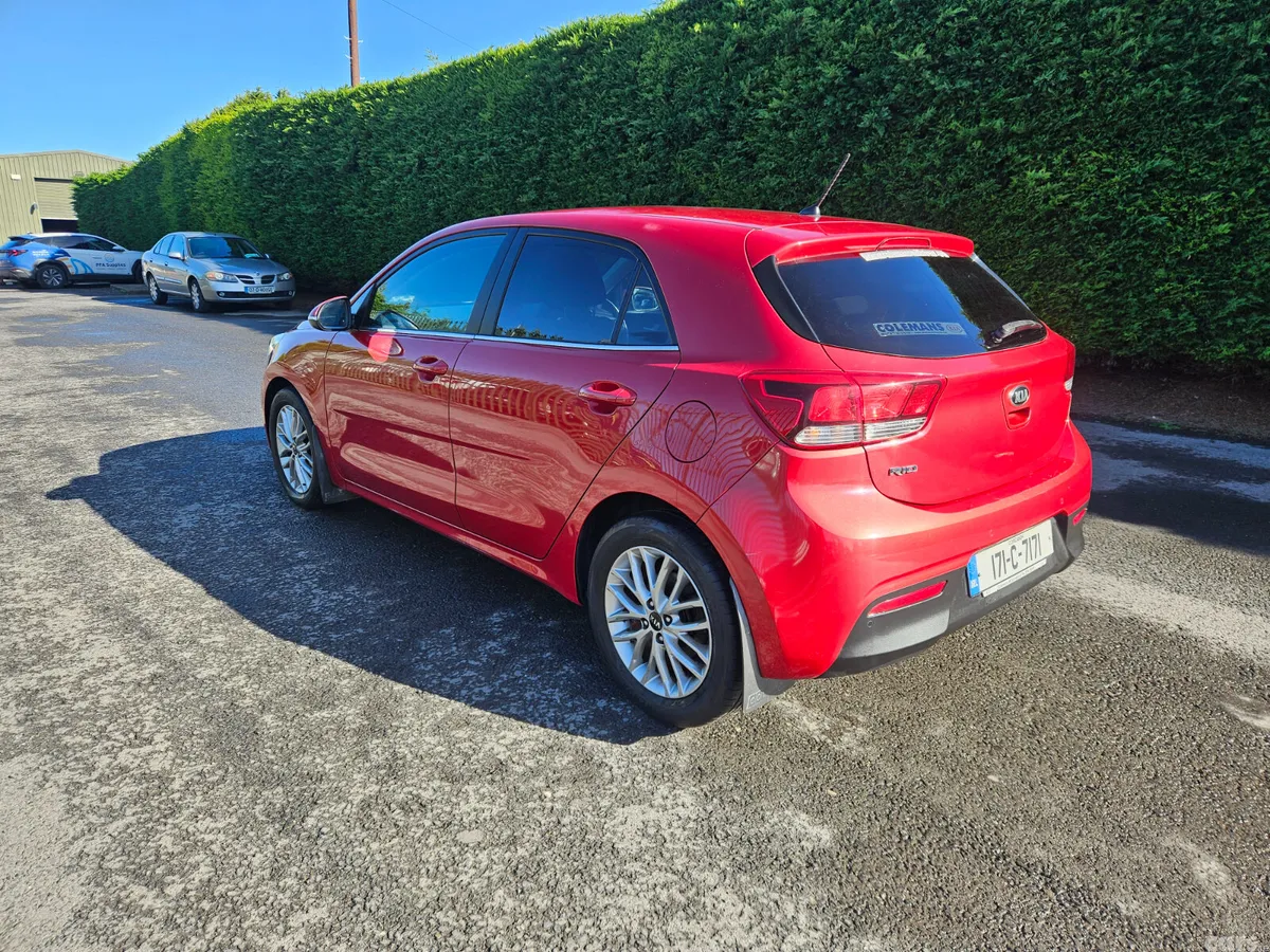 Kia Rio Hatchback, Petrol, 2017, Red