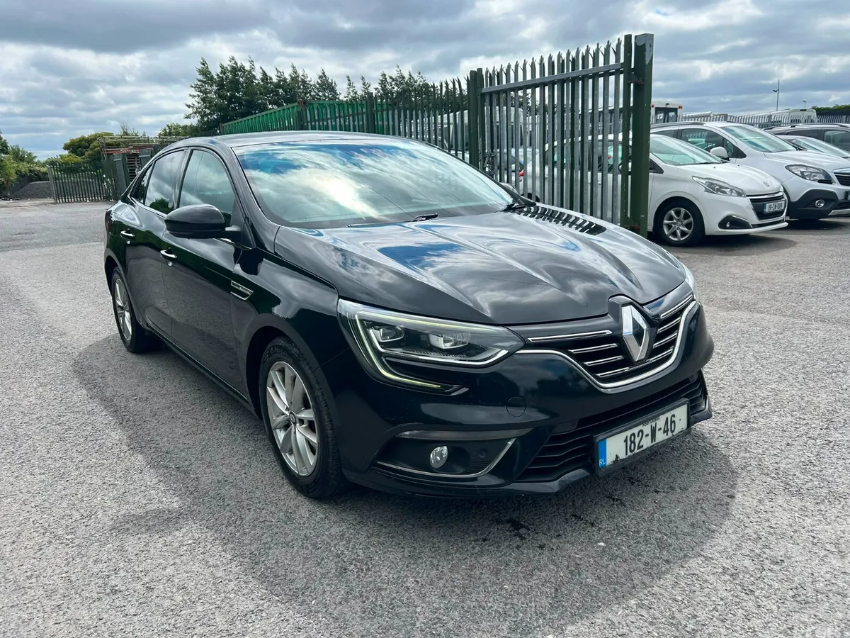 Renault Megane Saloon, Diesel, 2018, Black