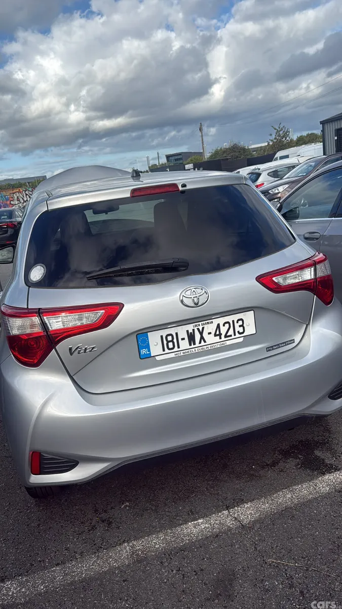 Toyota Vitz Hatchback, Petrol, 2018, Silver