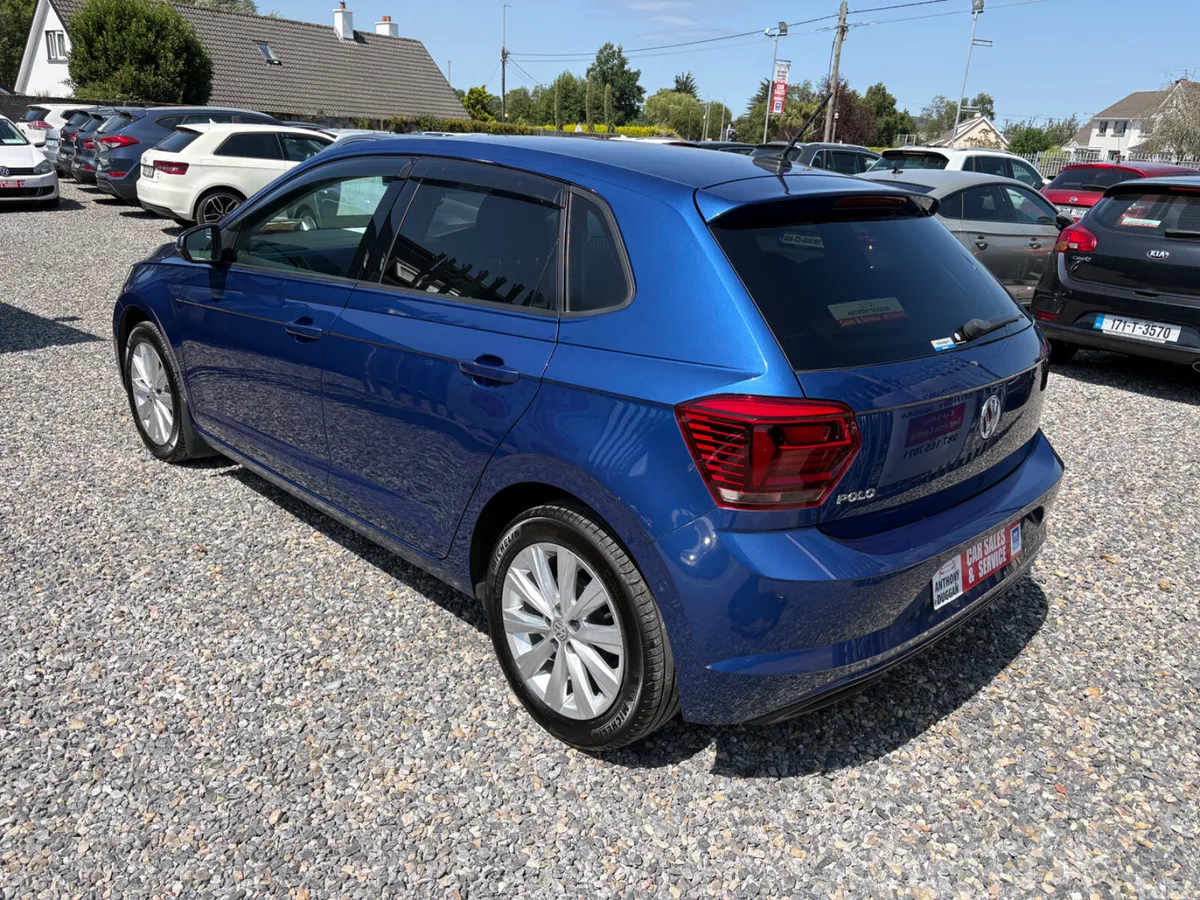 Volkswagen Polo Hatchback, Petrol, 2019, Blue