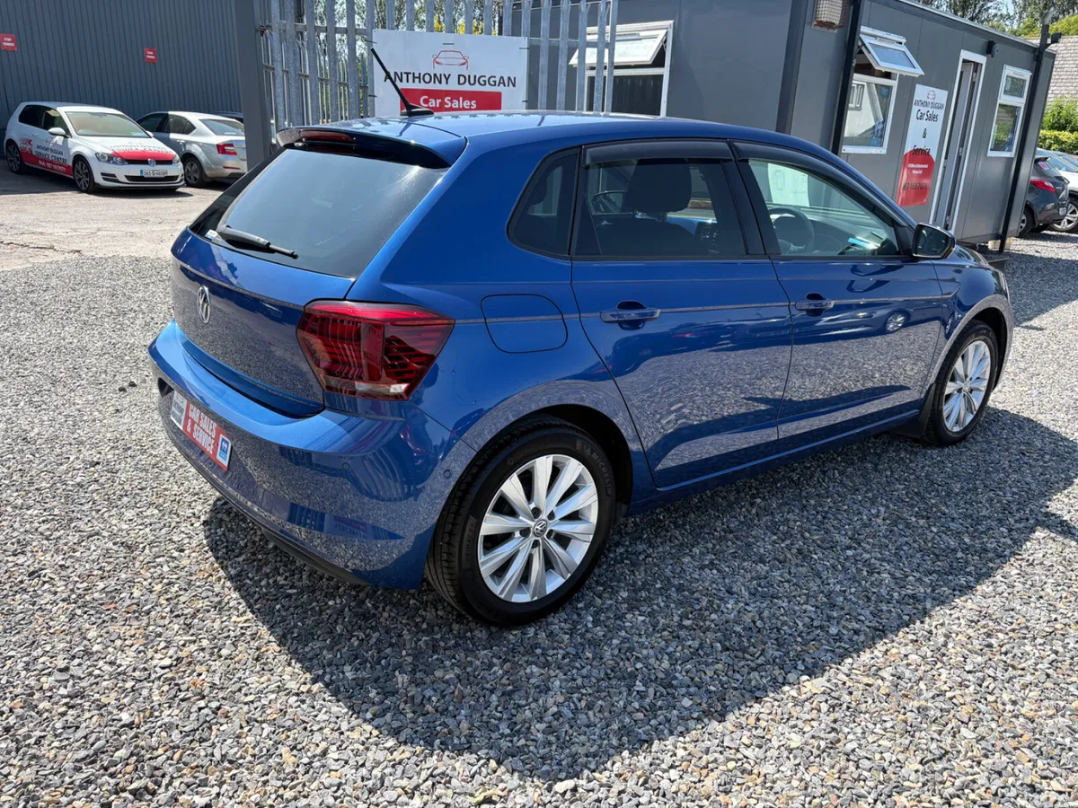 Volkswagen Polo Hatchback, Petrol, 2019, Blue