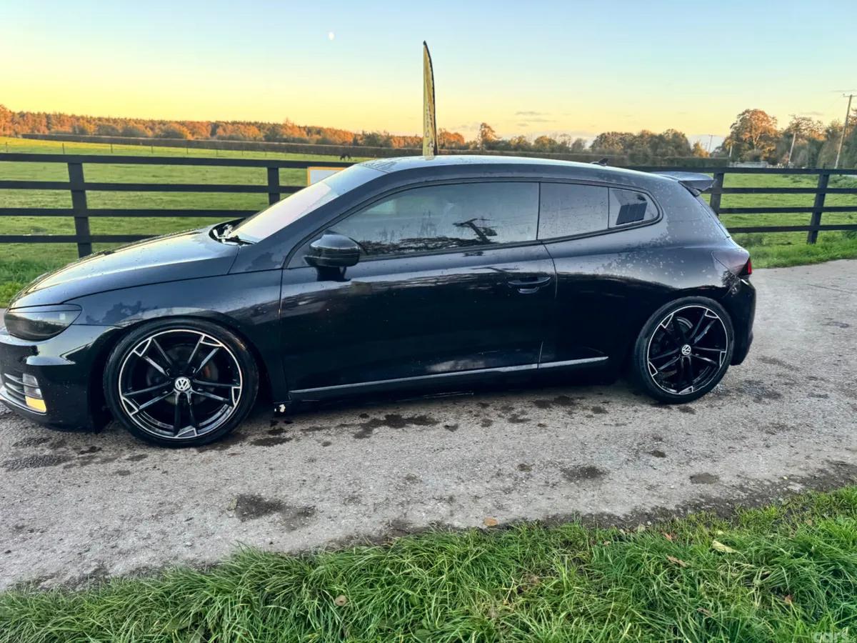 Volkswagen Scirocco Coupe, Diesel, 2016, Black