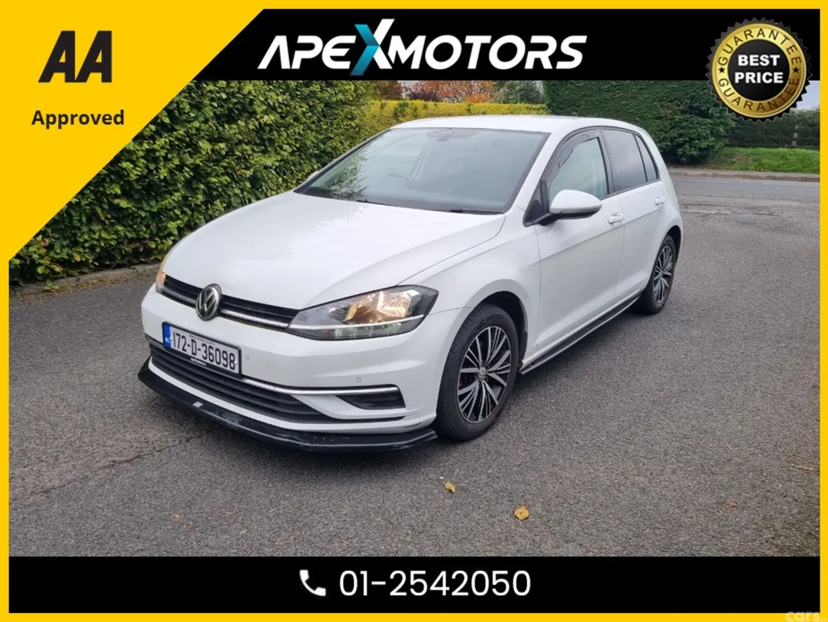 Volkswagen Golf Hatchback, Petrol, 2017, White