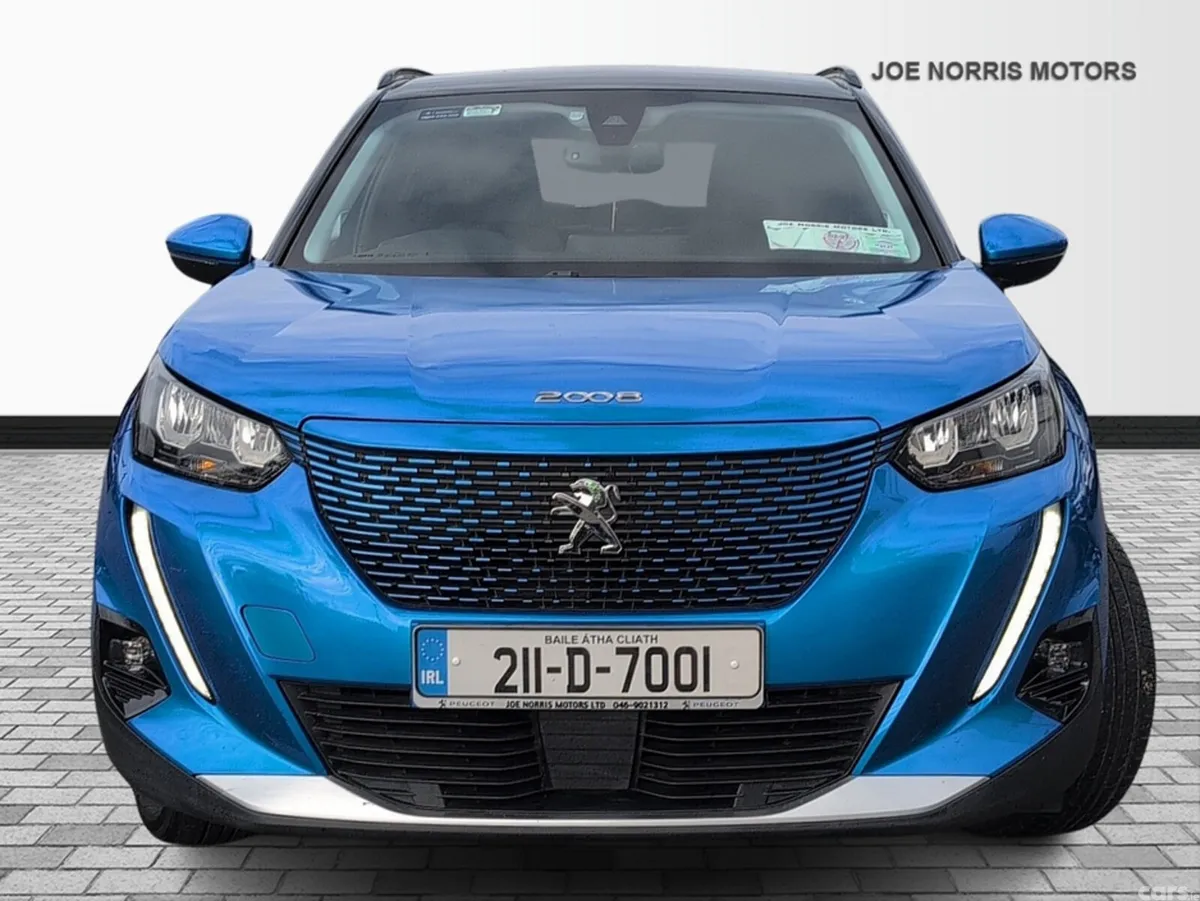 Peugeot 2008 MPV, Electric, 2021, Blue