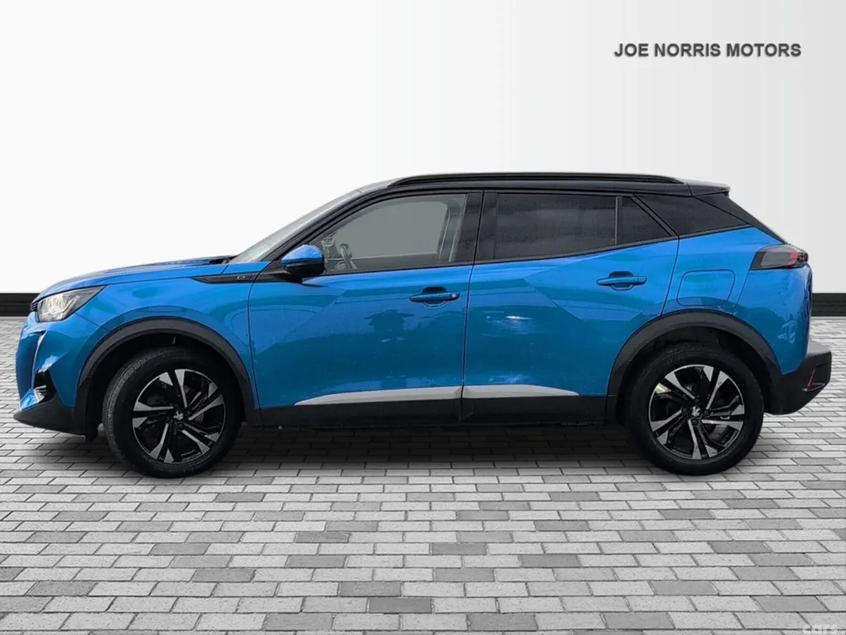 Peugeot 2008 MPV, Electric, 2021, Blue