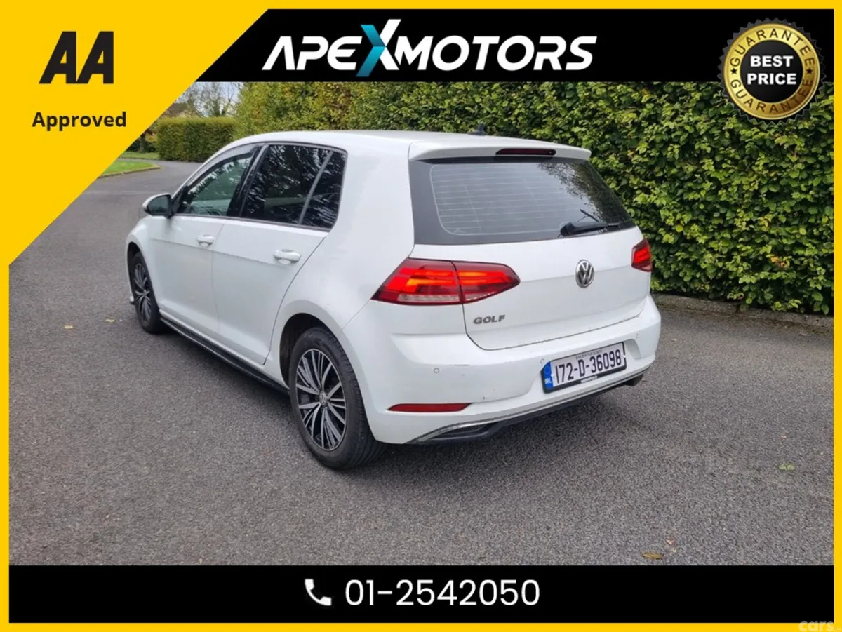 Volkswagen Golf Hatchback, Petrol, 2017, White
