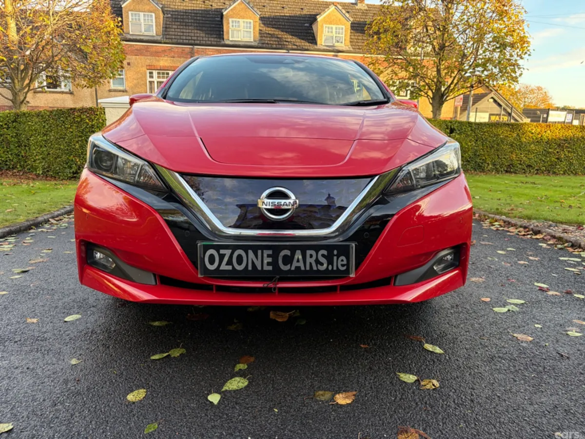 Nissan Leaf Hatchback, Electric, 2019, Red