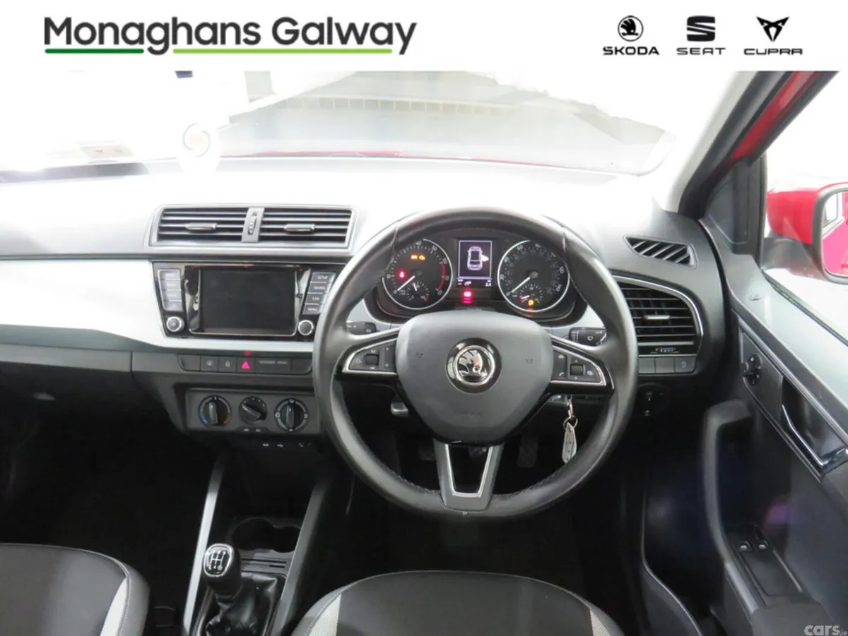 Skoda Fabia Hatchback, Petrol, 2018, Red