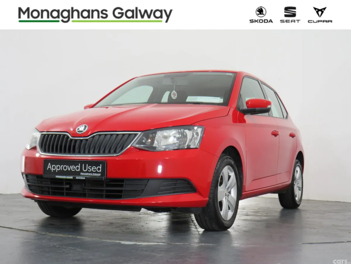Skoda Fabia Hatchback, Petrol, 2018, Red