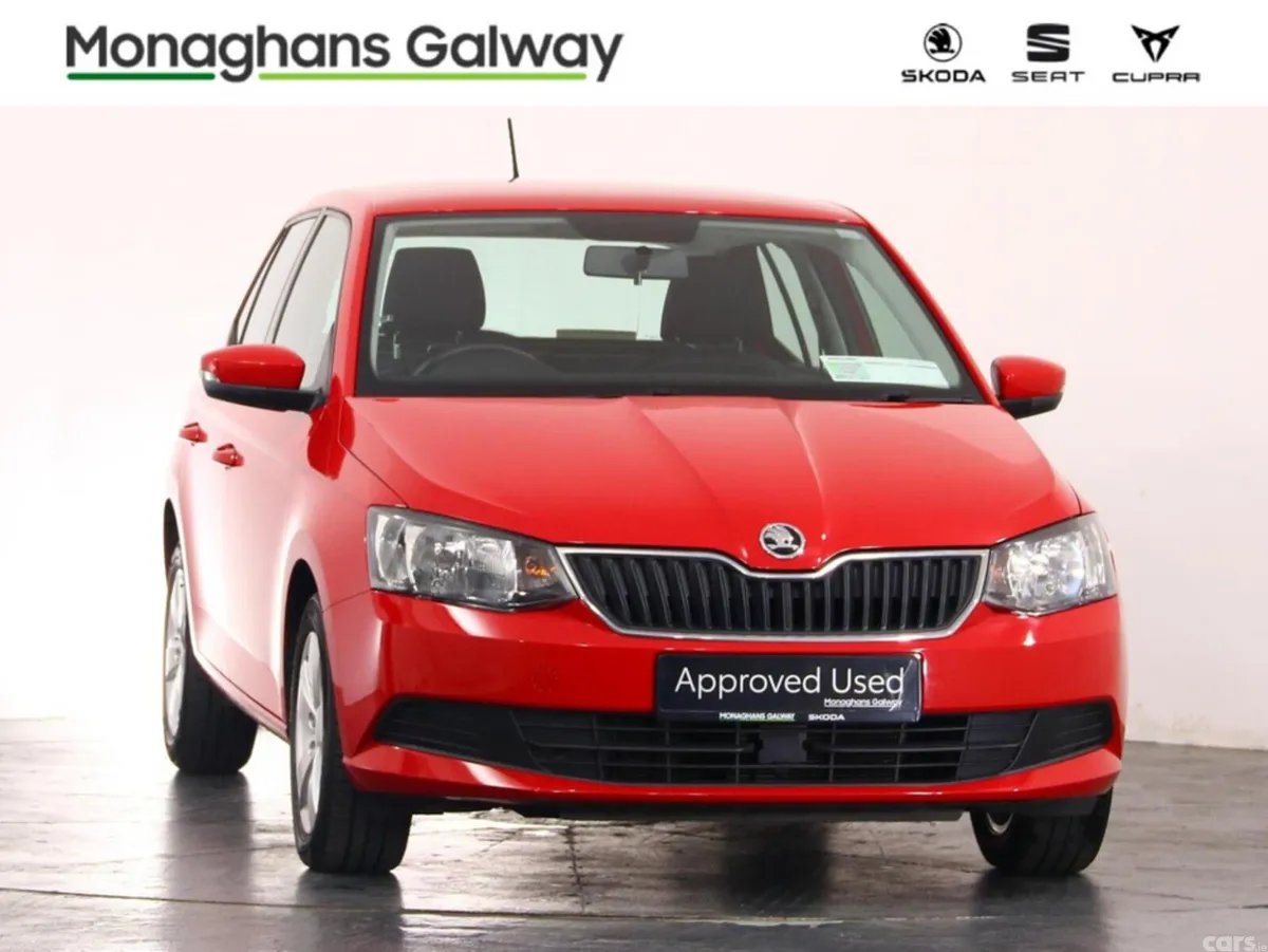 Skoda Fabia Hatchback, Petrol, 2018, Red