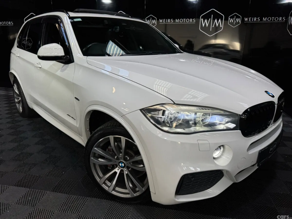 BMW X5 SUV, Petrol Plug-in Hybrid, 2016, White