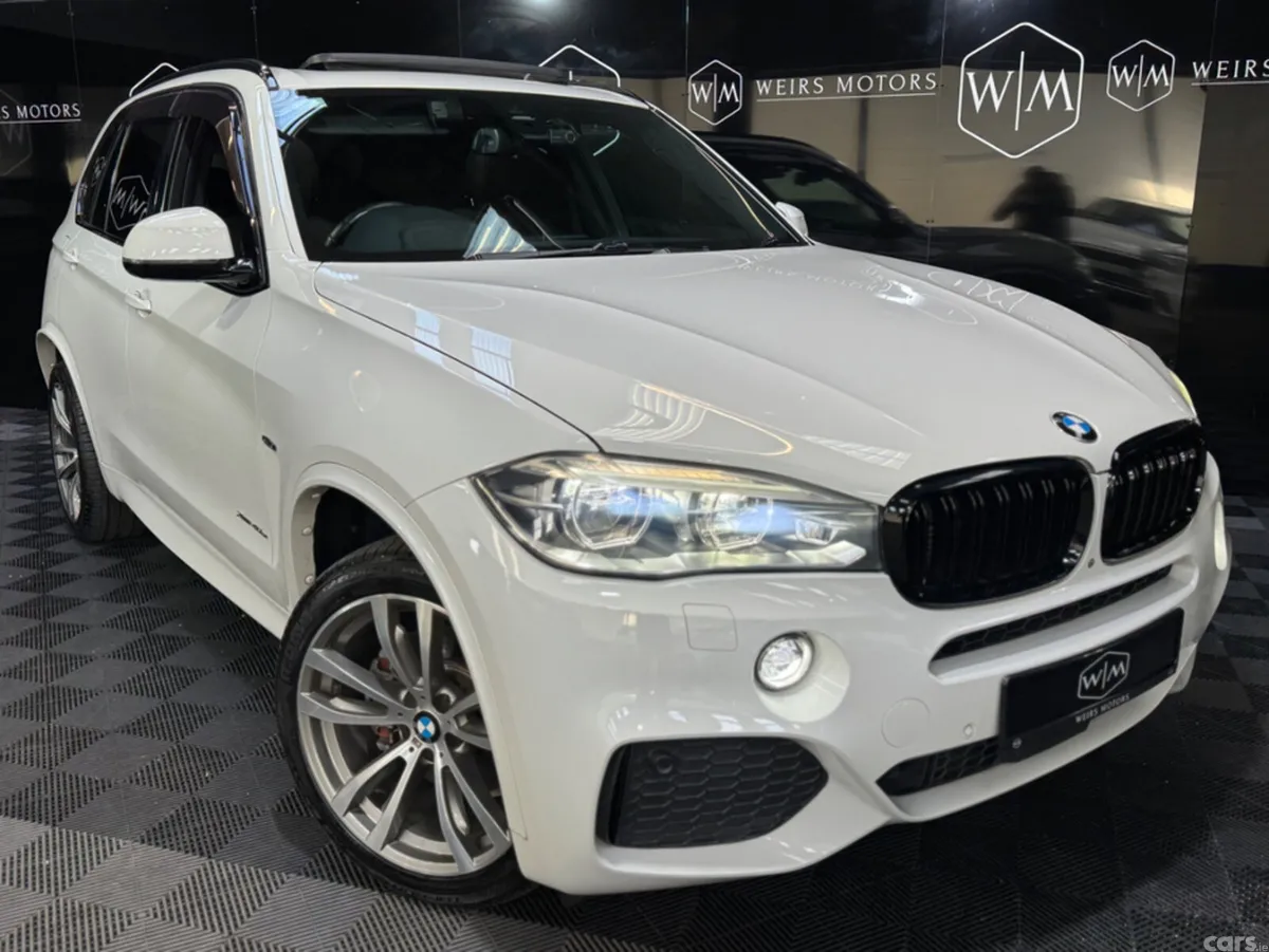 BMW X5 SUV, Petrol Plug-in Hybrid, 2016, White