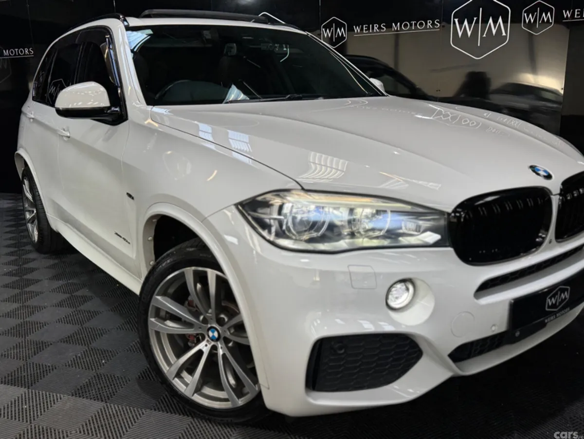 BMW X5 SUV, Petrol Plug-in Hybrid, 2016, White