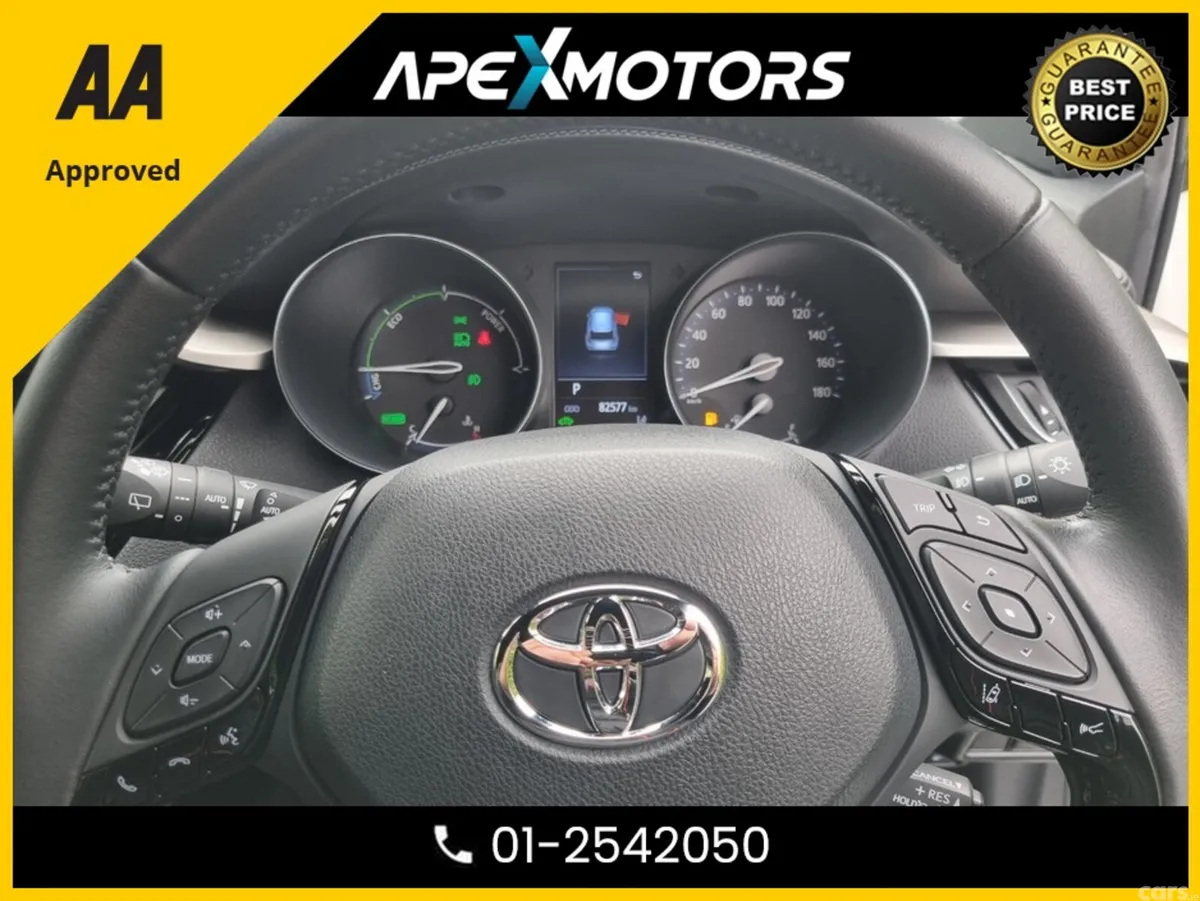 Toyota C-HR SUV, Petrol Hybrid, 2021, White