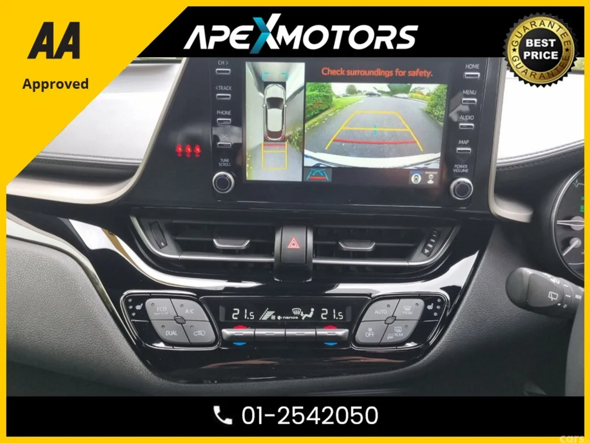 Toyota C-HR SUV, Petrol Hybrid, 2021, White