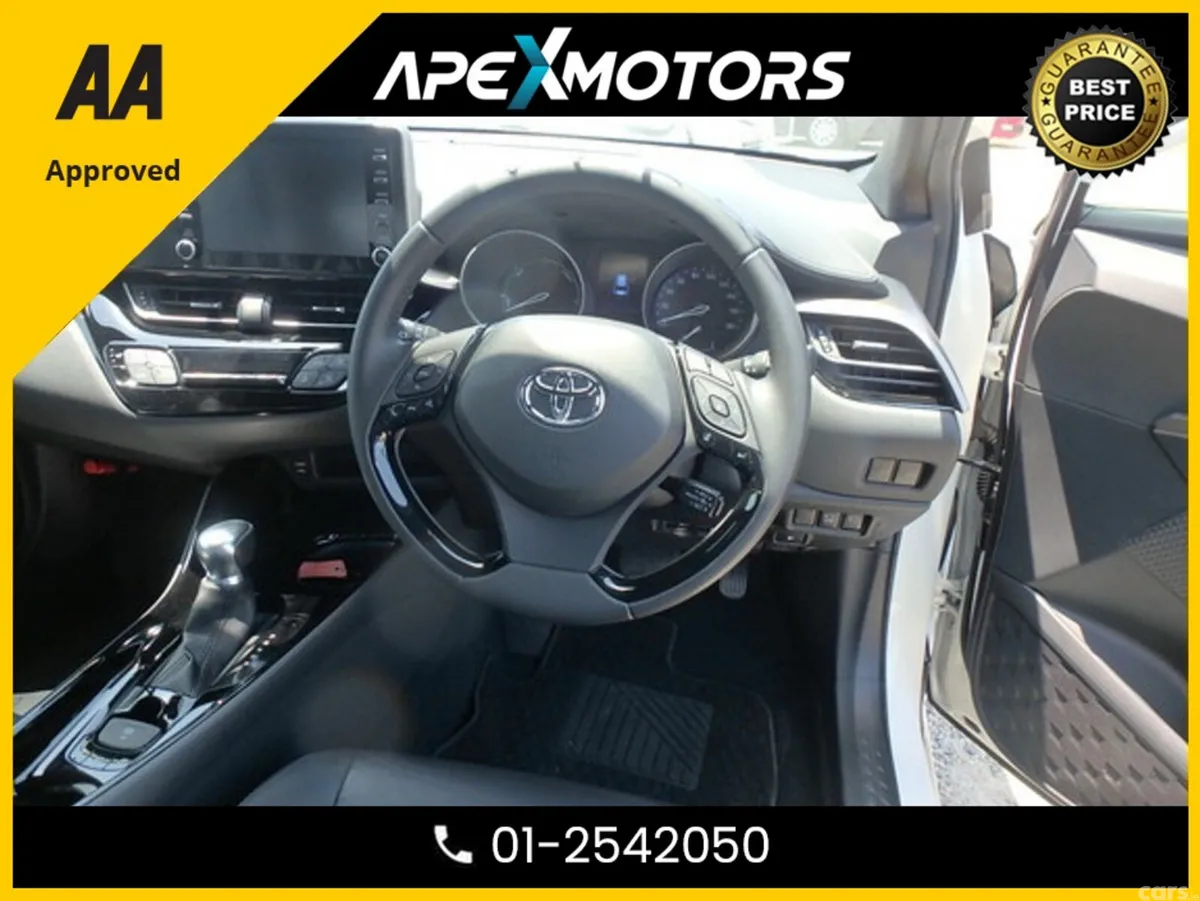 Toyota C-HR SUV, Petrol Hybrid, 2021, White