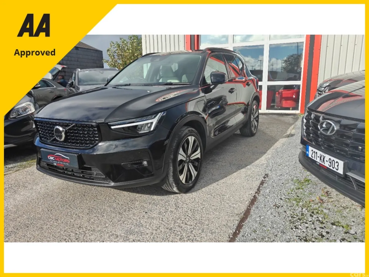 Volvo XC40 SUV, Petrol Plug-in Hybrid, 2023, Black