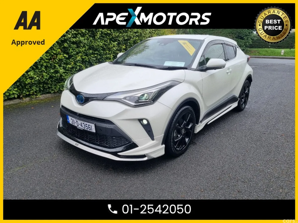 Toyota C-HR SUV, Petrol Hybrid, 2021, White