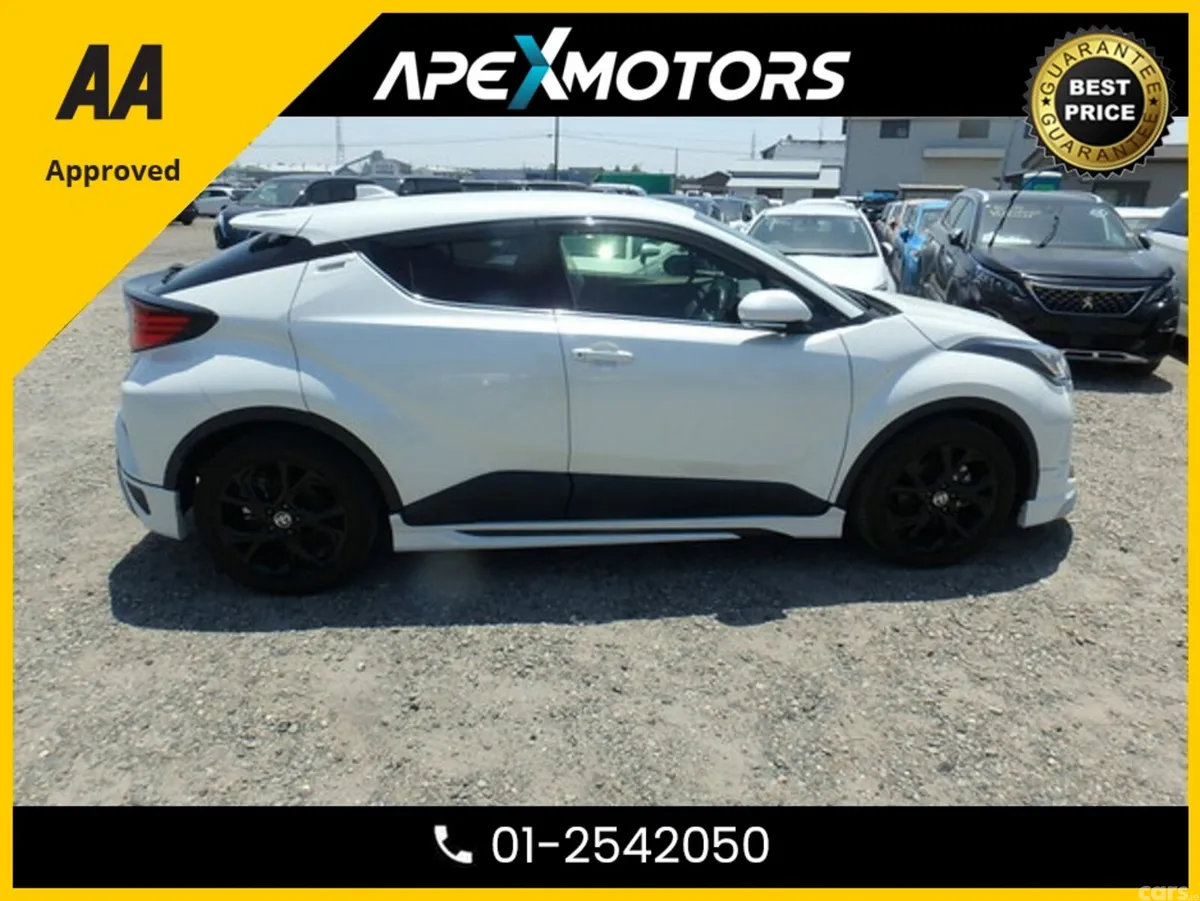 Toyota C-HR SUV, Petrol Hybrid, 2021, White